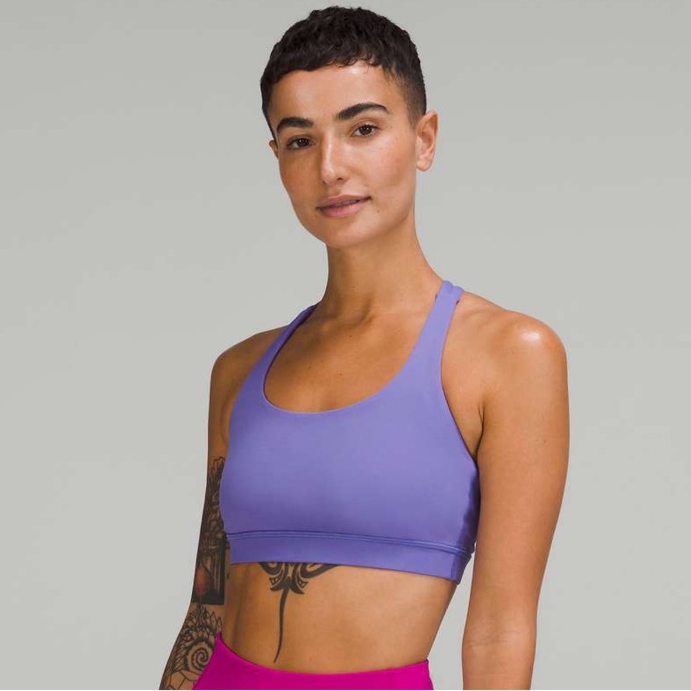 Lululemon energy bra size 6 charged indigo